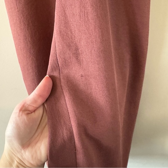 Wilfred ÉCOULEMENT Tie-Back Open Back Jumpsuit with Sleeves - Rust - Picture 15 of 15